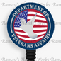 Military, Dept. of Veterans Affairs Retractable Badge Reel