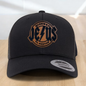 Christian Trucker Hat, Jesus Highway To Heaven Trucker Hat, Leatherette Patch Snapback Closure