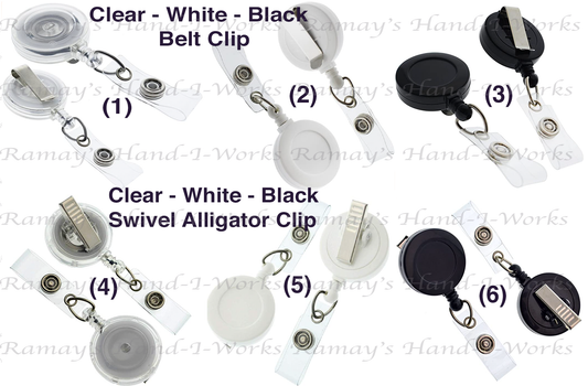 Patriotic, Military, Flag Army Veteran Retractable Badge Reel