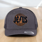 Christian Trucker Hat, Jesus Highway To Heaven Trucker Hat, Leatherette Patch Snapback Closure