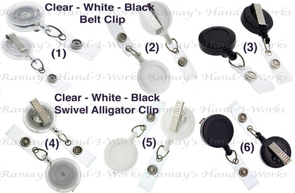 Jesus Is My Life Line Retractable Nurse Badge Reel: Christian ID Holder __etsy:4574729749